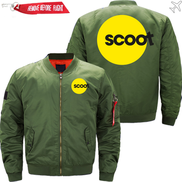 SCOOT AIRLINE JACKET MA1 BOMBER